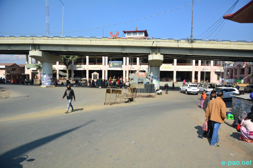 11 hours general strike  against the Citizenship (Amendment) Bill 2016  in Imphal  :: 1081th January 2019