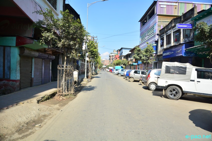 11 hours general strike  against the Citizenship (Amendment) Bill 2016  in Imphal  :: 1081th January 2019