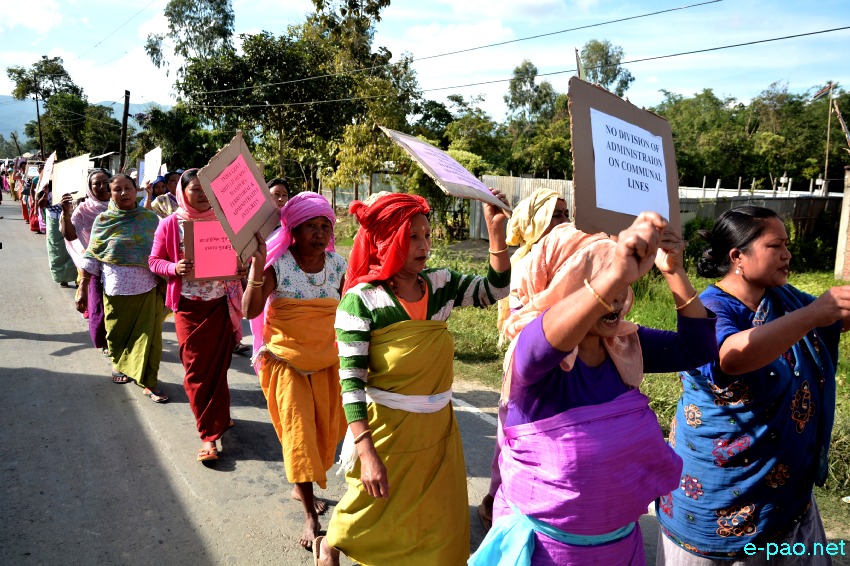 Cheksine Khongchat: Public Alert Rally on Naga Peace Talk at  Khumbong, Imphal : 07 November 2019