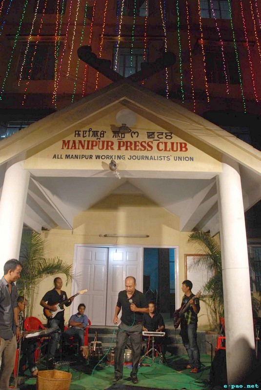 40th Foundation Day of AMWJU (All Manipur Working Journalists' Union) at Manipur Press Club :: September 16 2013
