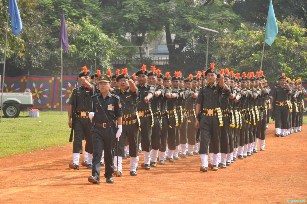 121st Raising Day anniversary of Manipur Police at 1st MR Parade Ground :: 19 October 2013 