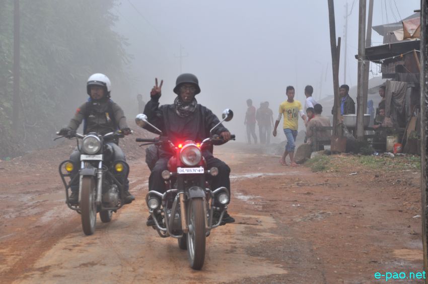 Royal Rider Manipur (RRM) trip for Free Health Camp at Kamjong, Ukhrul  :: 28 September 2013
