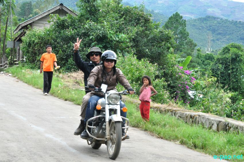 Royal Rider Manipur (RRM) trip for Free Health Camp at Kamjong, Ukhrul  :: 28 September 2013