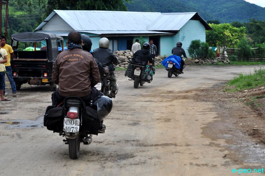 Royal Rider Manipur (RRM) trip for Free Health Camp at Kamjong, Ukhrul  :: 28 September 2013