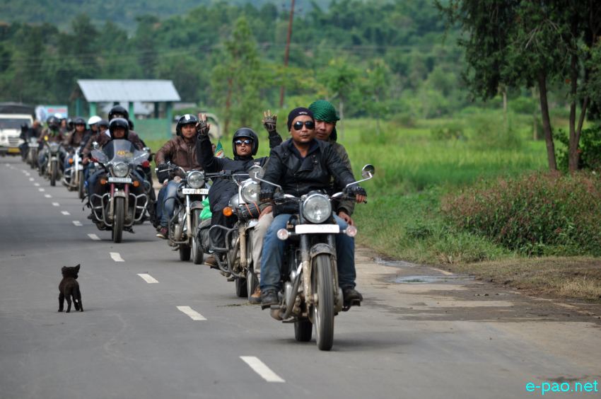 Royal Rider Manipur (RRM) trip for Free Health Camp at Kamjong, Ukhrul  :: 28 September 2013
