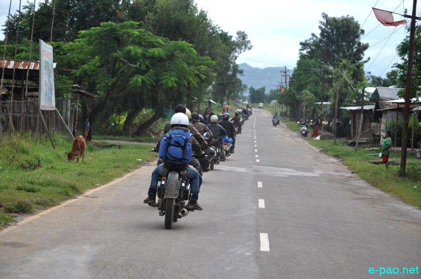 Royal Rider Manipur (RRM) trip for Free Health Camp at Kamjong, Ukhrul  :: 28 September 2013