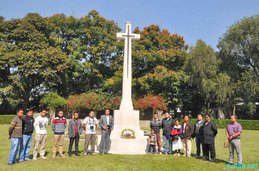 Remembrance Sunday at Imphal War Cemetery, Deulahland and Imphal Indian Army War Cemetery, Hatta :: 10 November 2013