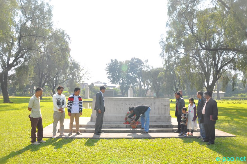 Remembrance Sunday at Imphal War Cemetery, Deulahland and Imphal Indian Army War Cemetery, Hatta :: 10 November 2013