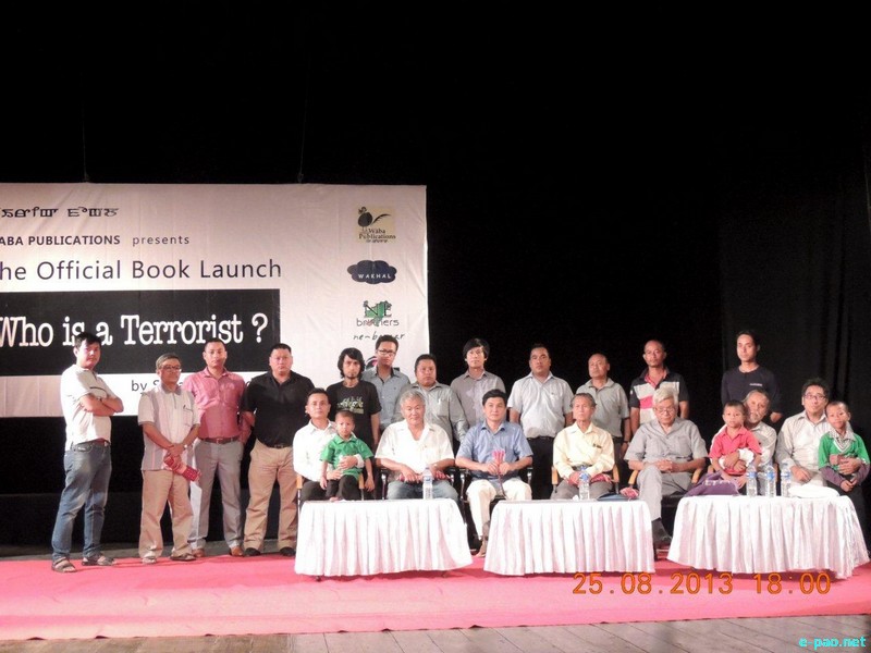 Official Book Launch of Prof Soyam Lokendrajit's 'Who Is A Terrorist?' at JN Manipur Dance Academy  :: 25 August 2013