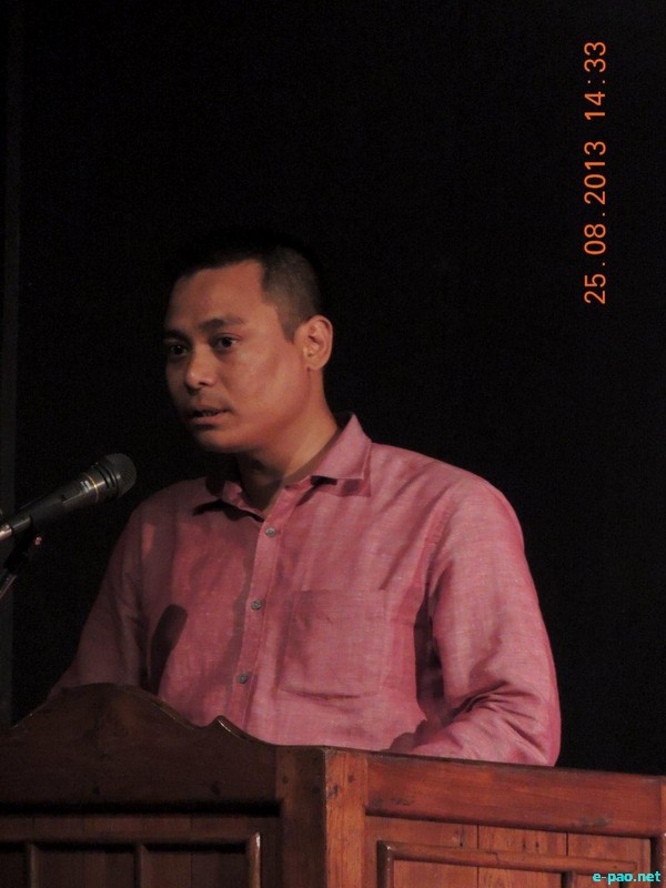 Official Book Launch of Prof Soyam Lokendrajit's 'Who Is A Terrorist?' at JN Manipur Dance Academy  :: 25 August 2013
