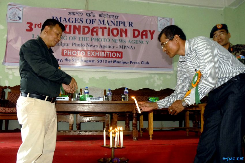 3rd Foundation Day of 'Images of Manipur' and  'Manipur Photo News Agency (MPNA)' launched  :: 21 August 2013