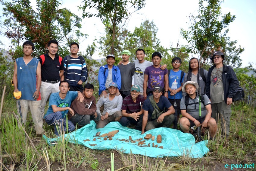 Peak Isaac at Motbung famous during the 'Battle Of Kanglatongbi' : 2nd World War - Imphal Campaign Foundation :: 18 May 2013