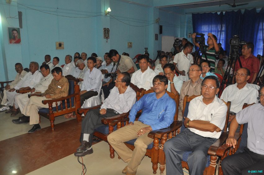 41st Foundation day of All Manipur Working Journalists' Union (AMWJU) at Manipur Press Club, Majorkhul :: 16 Sept 2014