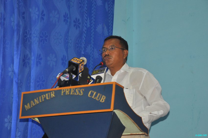 41st Foundation day of All Manipur Working Journalists' Union (AMWJU) at Manipur Press Club, Majorkhul :: 16 Sept 2014