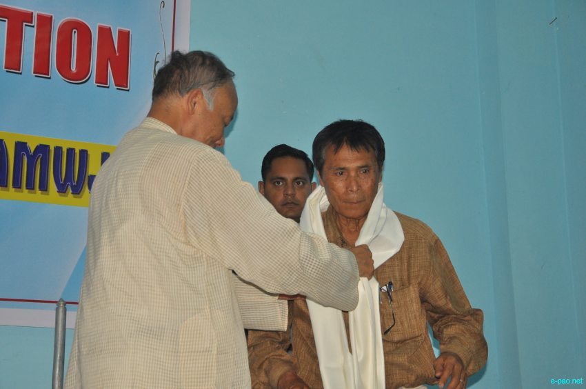 41st Foundation day of All Manipur Working Journalists' Union (AMWJU) at Manipur Press Club, Majorkhul :: 16 Sept 2014