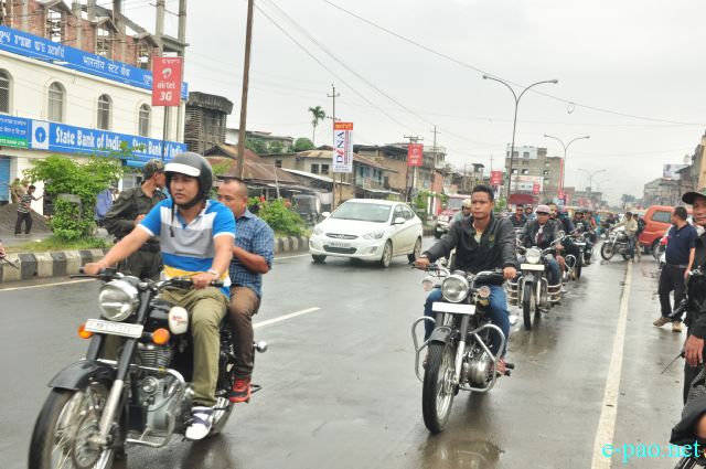Show room of Royal Enfield bike inaugurated at Sanamahi Motors, Singjamei Chongtham Leikai :: 11 June 2014