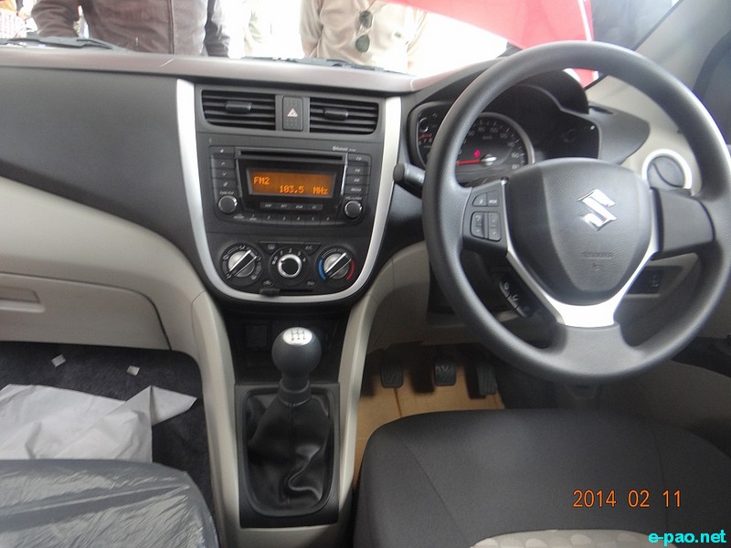 Maruti Suzuki Celerio (with Auto Gear Shift) launched at Eastern Motors, Imphal :: 11 February 2014