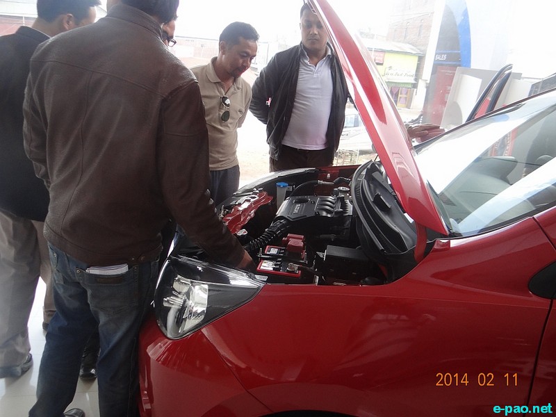 Maruti Suzuki Celerio (with Auto Gear Shift) launched at Eastern Motors, Imphal 11 February