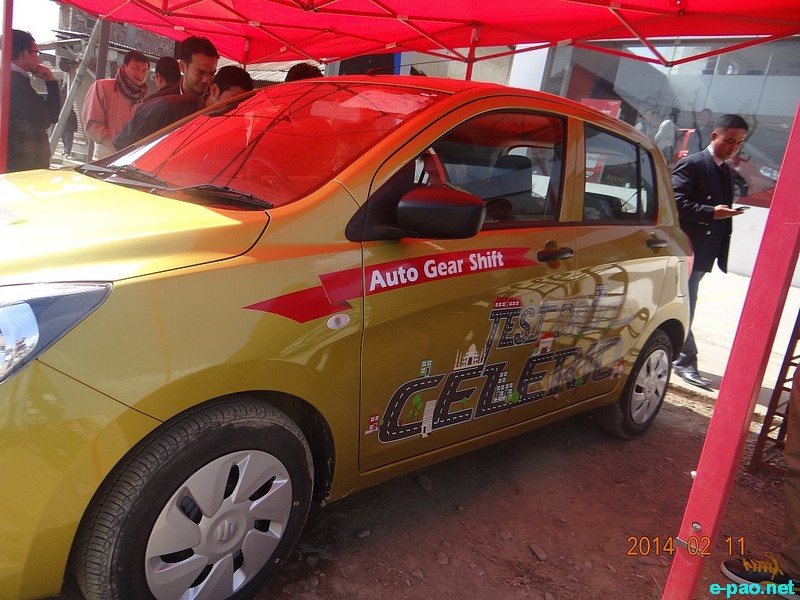 Maruti Suzuki Celerio (with Auto Gear Shift) launched at Eastern Motors, Imphal :: 11 February 2014