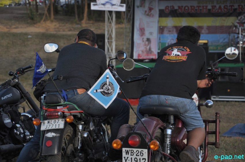 6th North East Riders' Meet 2014 at Chingnungkok village, Imphal East :: November 7 2014
