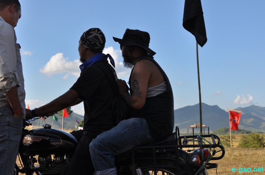 6th North East Riders' Meet 2014 at Chingnungkok village, Imphal East :: November 7 2014