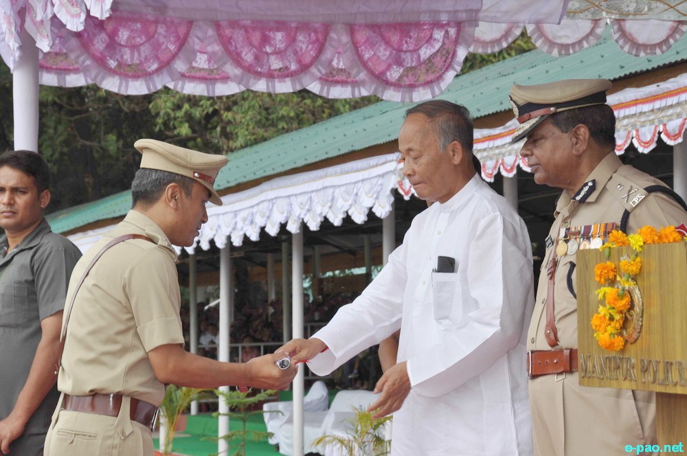 123rd Raising day of Manipur Police at parade ground of 1st battalion Manipur Rifles :: Oct 19 2014
