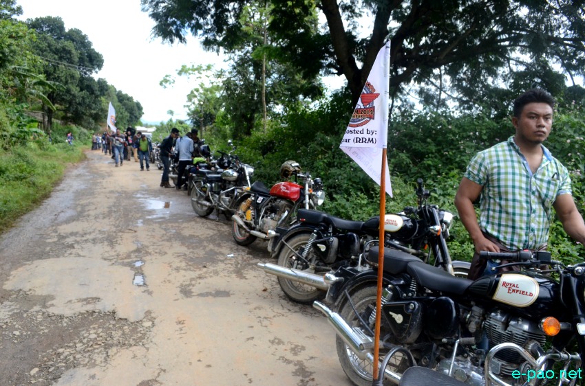 Royal Rider Manipur : 2nd pre-ride for the 6th North East Rider Meet:: 20th September 2014