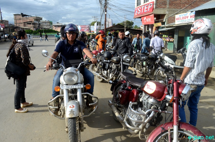 Royal Rider Manipur : 2nd pre-ride for the 6th North East Rider Meet:: 20th September 2014