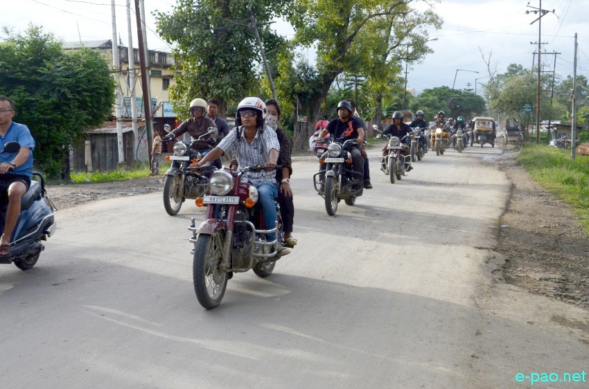 Royal Rider Manipur : 2nd pre-ride for the 6th North East Rider Meet:: 20th September 2014