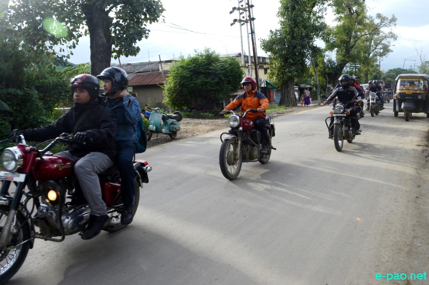 Royal Rider Manipur : 2nd pre-ride for the 6th North East Rider Meet:: 20th September 2014
