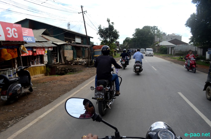 Royal Rider Manipur : 2nd pre-ride for the 6th North East Rider Meet:: 20th September 2014
