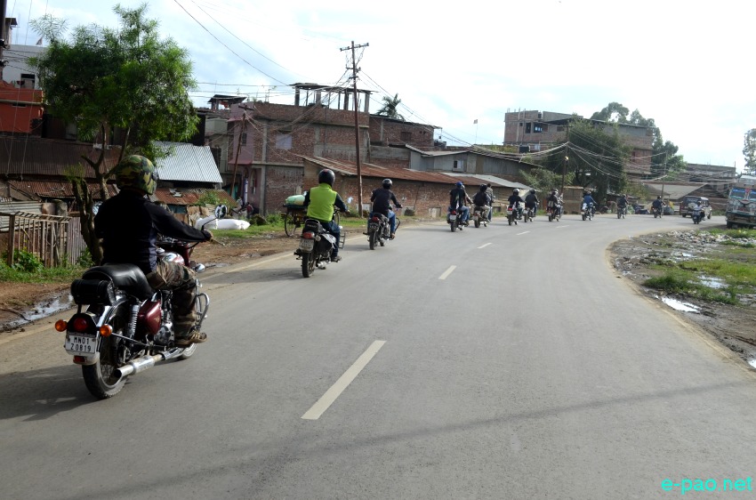 Royal Rider Manipur : 2nd pre-ride for the 6th North East Rider Meet:: 20th September 2014