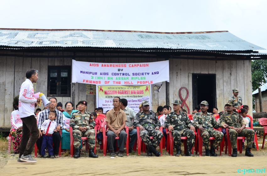 HIV/AIDS Awareness Campaign organized at Sehlon village in Chandel District  :: October 6 2014