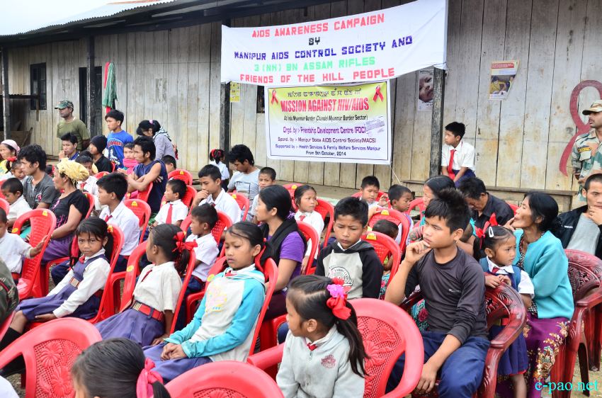 HIV/AIDS Awareness Campaign organized at Sehlon village in Chandel District  :: October 6 2014