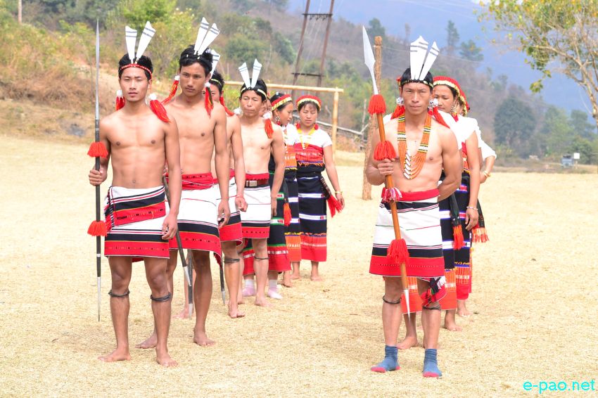 Handing over Function of an aircraft engine of World War II era at Konsakhul, to Imphal War Museum :: 8 February 2014