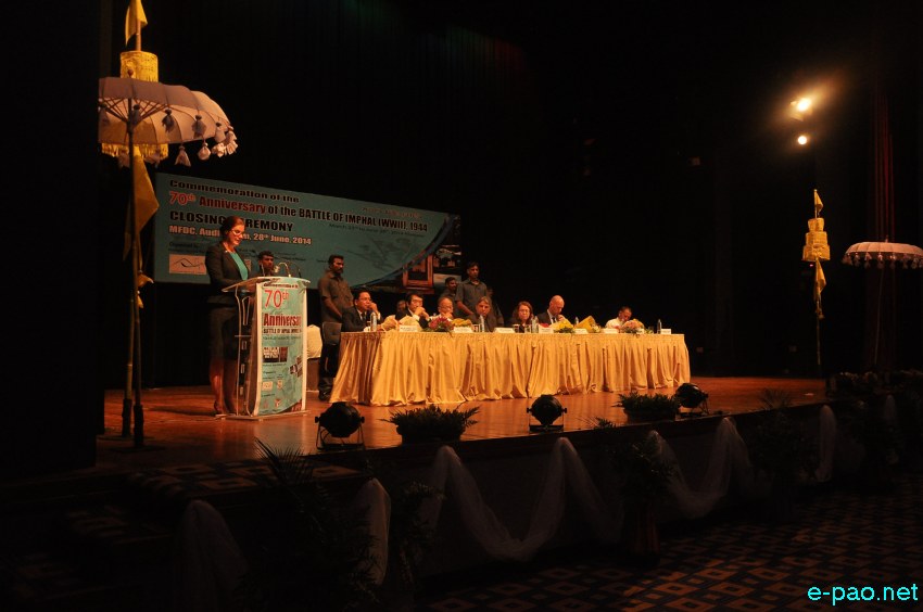 Culturals at Commemoration of 70th Anniversary, Battle of Imphal (WW II) at MFDC auditorium :: 28 June 2014