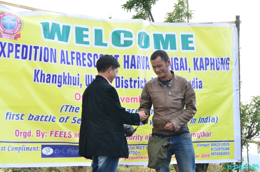 Alfresco Expedition at Harva Khangai Kaphung, Kangkhui, Ukhrul :: November 22 2014