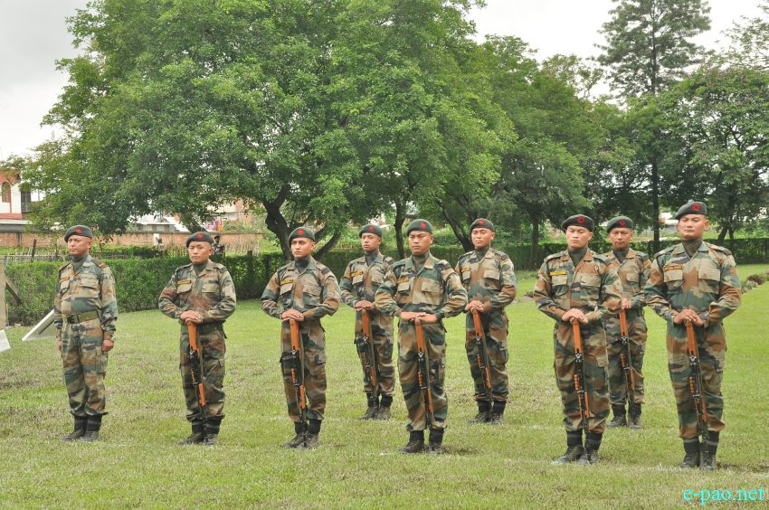 Commemoration of 70th Anniversary, Battle of Imphal (WW II) at  Indian War Cemetery, Hatta  :: 27th June 2014