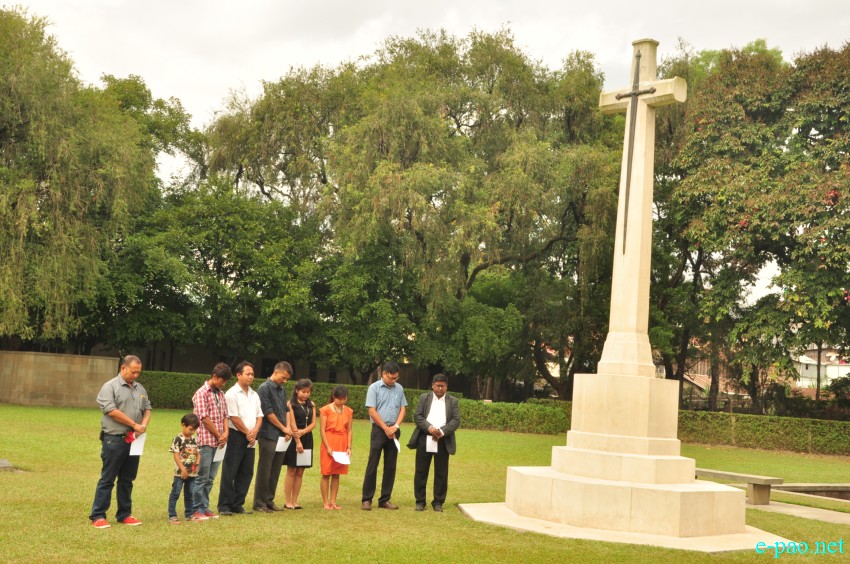 Remembrance Sunday observed at Imphal War Cemetery  :: November 9 2014