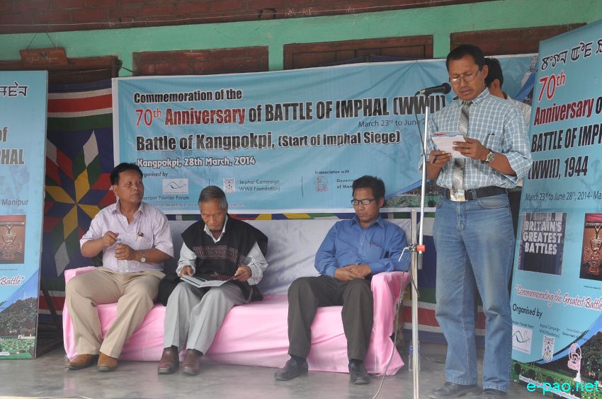 70th Anniversary of Battle of Imphal (WWII), 1944 , Cultural programmes performed at Kangpokpi :: 28th March 2014