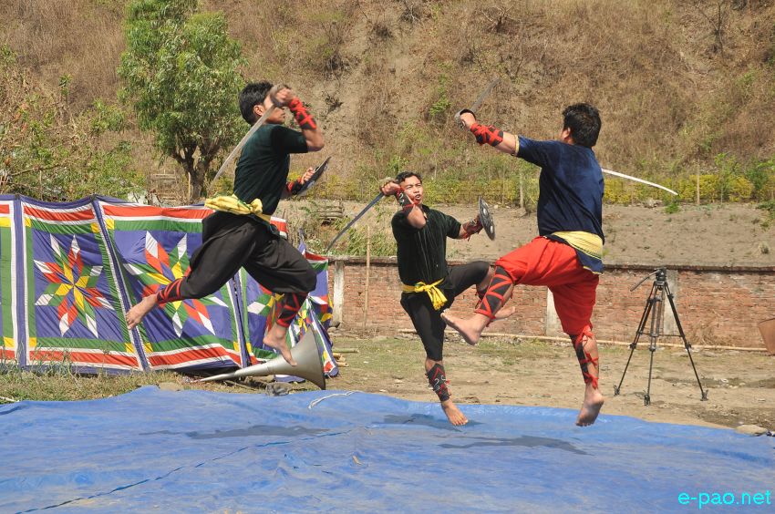 70th Anniversary of Battle of Imphal (WWII), 1944 , Cultural programmes performed at Kangpokpi :: 28th March 2014