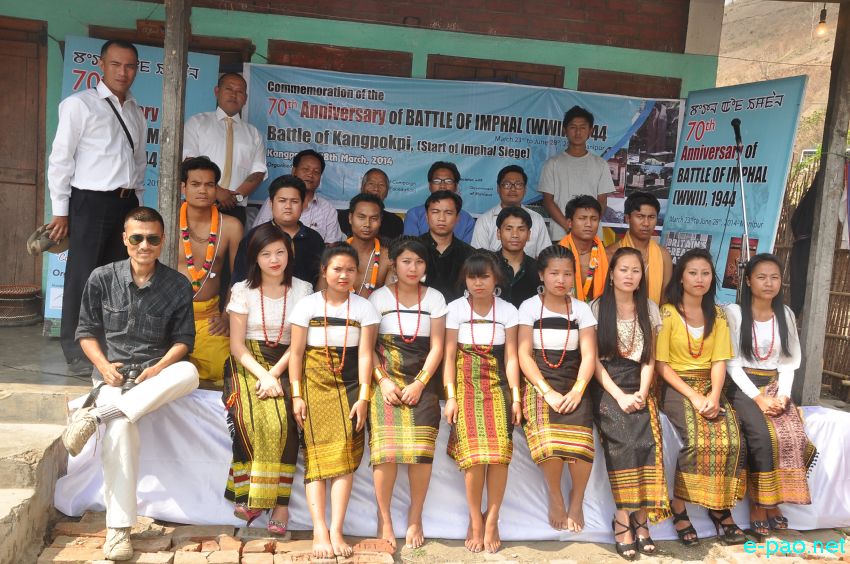 70th Anniversary of Battle of Imphal (WWII), 1944 , Cultural programmes performed at Kangpokpi :: 28th March 2014