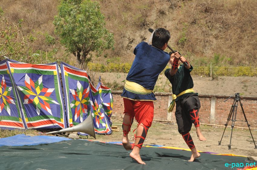 70th Anniversary of Battle of Imphal (WWII), 1944 , Cultural programmes performed at Kangpokpi :: 28th March 2014