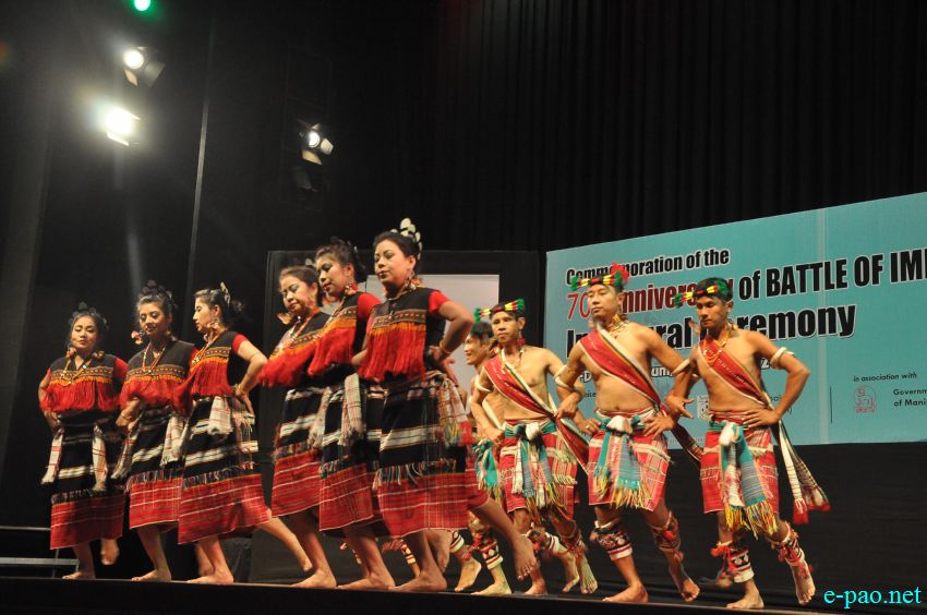 Kabui Dance : 70th Anniversary of Battle of Imphal (WWII), 1944 , performed at MFDC Auditorium, Imphal :: 23 March 2014