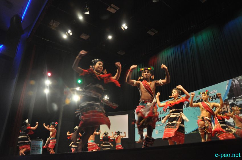 Kabui Dance : 70th Anniversary of Battle of Imphal (WWII), 1944 , performed at MFDC Auditorium, Imphal :: 23 March 2014