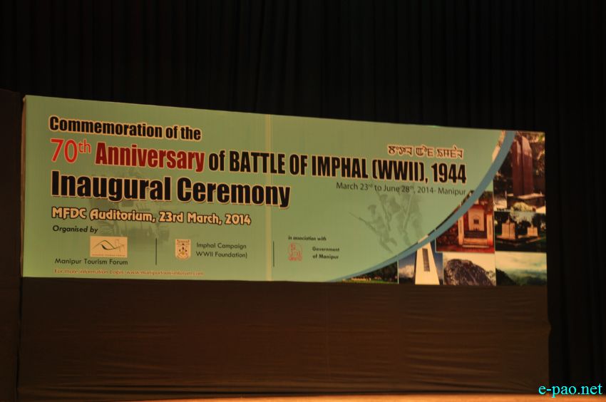 Khamba Thoibi Dance : 70th Anniversary of Battle of Imphal (WWII), 1944 , performed at MFDC Auditorium, Imphal :: 23 March 2014