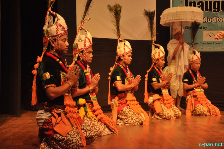 Khamba Thoibi Dance : 70th Anniversary of Battle of Imphal (WWII), 1944 , performed at MFDC Auditorium, Imphal :: 23 March 2014