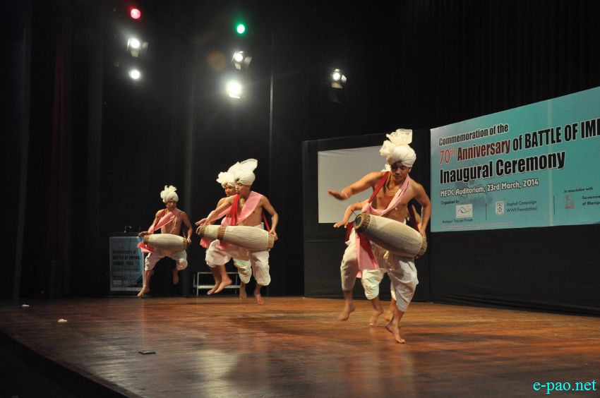 Pung Chollom :  70th Anniversary of Battle of Imphal (WWII), 1944 , performed at MFDC Auditorium, Imphal :: 23 March 2014