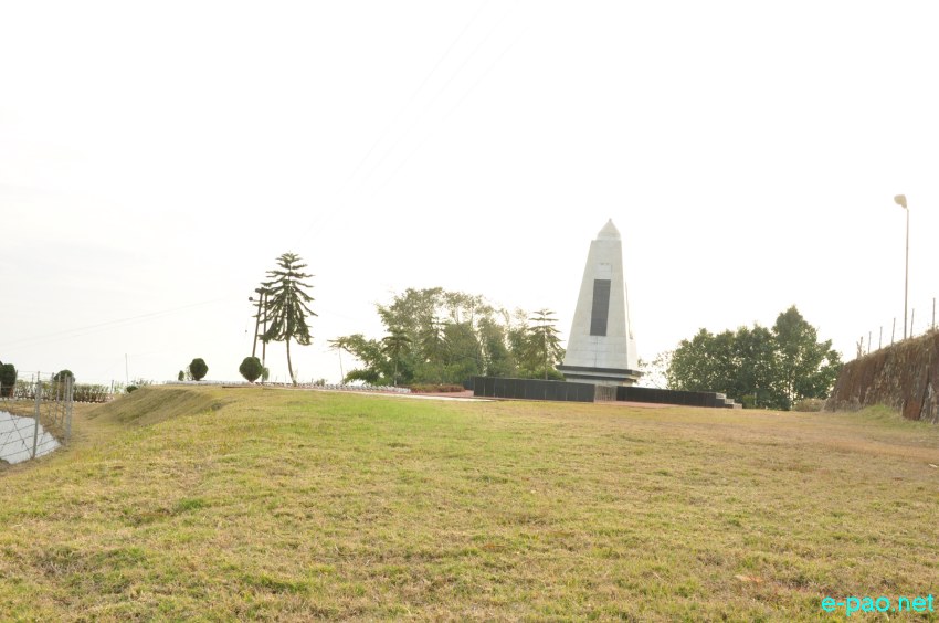 Shangshak War Memorial (Lungshang is one miles north east of Shangshak Village, Ukrhul) :: 4 March 2014