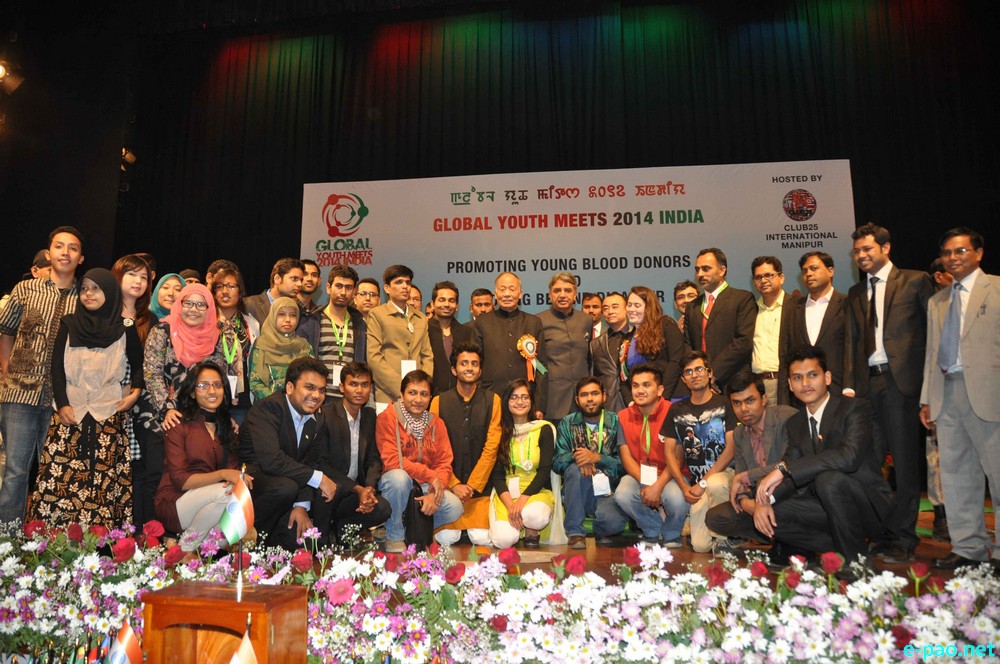 Inaugural Function of Global Youths  Meet 2014, India at MFDC Auditorium, Imphal :: 20 February 2014